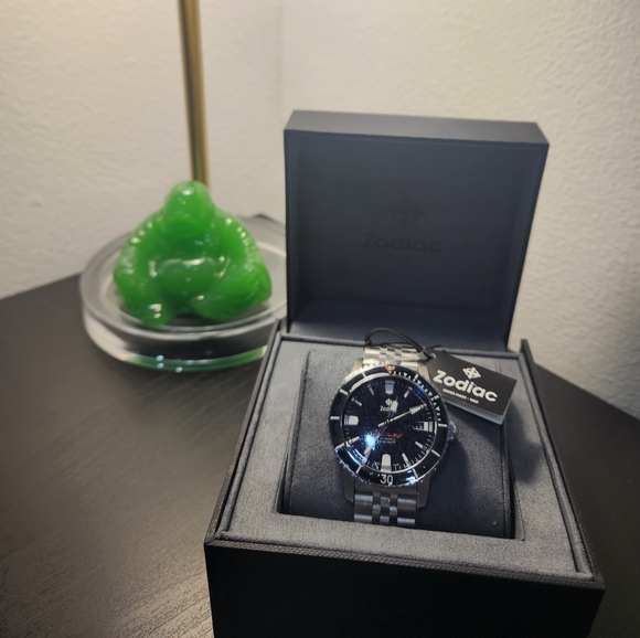 🚫SOLD🚫Zodiac Super Sea Wolf 53 Compression Automatic Watch,40mm ZO9288 - Picture 2 of 8